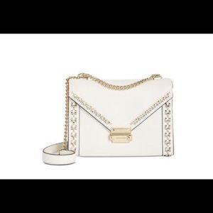 Michael Kors Whitney Studded Shoulder Purse